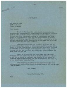 Opposition to Price Controls: A Letter from George B. Schwabe, 1945-01-01 - 1946-12-31