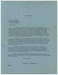 Opposition to Price Controls: A Letter of Gratitude, 1946-07-01