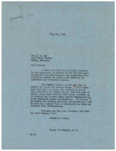 Regulation of Prices on Rentals: A Congressional Perspective, 1946-07-23