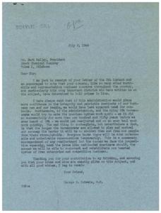 Title: Correspondence on Post-OPA Price Controls, 1946-07-08