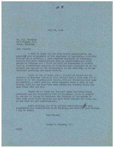 Opposition to Price Controls: A Letter Exchange, 1946-06-30
