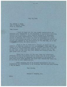 Opposition to Price Controls: A Letter to Congressman Schwabe, 1946-06-30