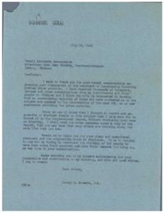 Opposition to Price Controls: A Letter from George B. Schwabe, M.C., 1946-07-12
