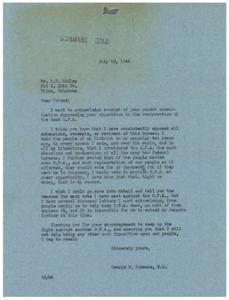 Opposition to the Resurrection of O.P.A., 1946-07-10
