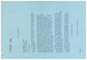 The Fight Against O.P.A.: A Letter of Opposition, 1946-06-30