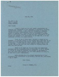 Opposition to Price Controls: A Correspondence, 1946-06-30