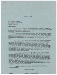 Rehberg&#39;s Incorporated Stands Firm against O.P.A. Amendments, 1946-06-10