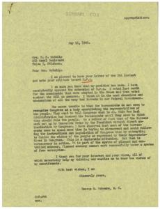 The Fight Against O.P.A.: Correspondence with Mrs. H.P. McKillip, 1946-05-08