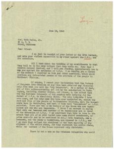The O.P.A. Debate: Letters from Constituents, 1946-06-13