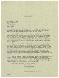 Public Opinion on the O.P.A: A Letter from George B. Schwabe, M.C., 1946-06-08