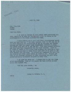 Vote Against OPA: A Constituent&#39;s Plea, 1946-07-16