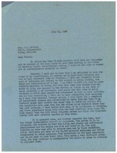 Price Control Controversy: A Congressman&#39;s Perspective, 1946-07-11