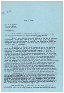 The Impact of O.P.A. on the Middle Class: A Call for Action, 1946-07-06