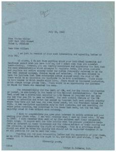 In Support of Rent Control and Fair Housing Practices, 1946-07-08