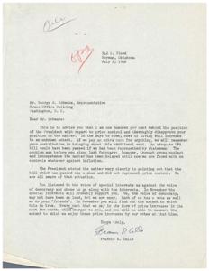 Letter of Disapproval: A Call for Accountability in Washington, 1946-07-02