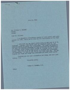 Opposition to OPA Resurrection: A Correspondence from 1946, 1946-07-16