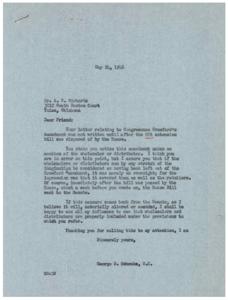 Concerns Regarding Congressman Crawford&#39;s Amendment: A Call for Inclusion of Wholesalers and Distributors, 1946-04-23