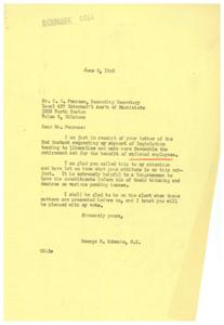 Support for Amending the Railroad Retirement Act, 1945-06-02