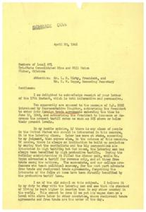 Protecting American Jobs: The Fight Against H.R. 2652, 1945-04-17