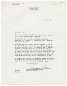 Protecting American Industry: A Call to Congress, 1945-04-05