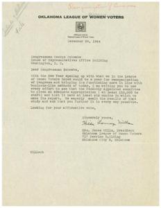 Reorganization of Congress: A Call to Action, 1944-12-29