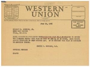 Opposition to President&#39;s Reorganization Plan No. 1, 1946-06-29