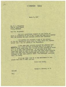 Concerns about Drafting Young Soldiers into Service, 1945-03-01