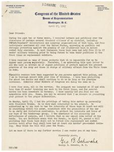 Protecting Our Youth: A Call for Change in Military Draft Policies, 1945-04-02