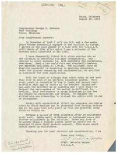 The Case Against Peacetime Military Conscription, 1945-08-29