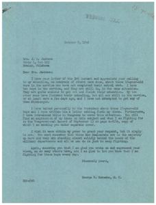 Title: Fighting for Education: A Mother&#39;s Plea and a Congressman&#39;s Response, 1945-10-08