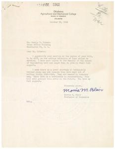 Title: Concerns and Support: Correspondence Regarding College Education and Military Discharges, 1945-08-24