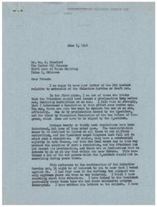 Opposition to the Continuation of the Selective Service Act, 1946-06-04