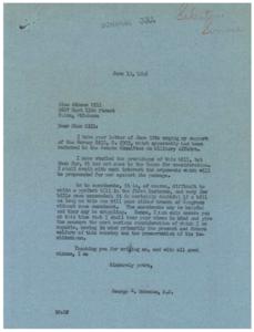 Support for the Gurney Bill: A Call for Selective Service Act Amendments, 1946-06-12