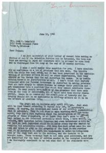 The Uncertainty of Extending the Selective Service Act, 1946-06-10