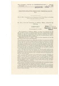 Enlisted Personnel Terminal-Leave Pay Act of 1946, 1945-01-01 - 1946-12-31