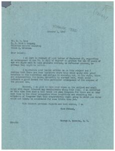 Proposal for Enlargement of the G.I. Bill of Rights, 1945-09-26