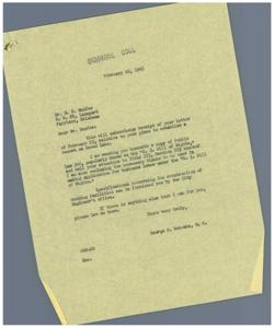 Establishing a Resort on Grand Lake: Information on G.I. Bill of Rights Assistance, 1945-02-26