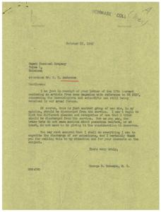 The Urgent Need for Discharge of Scientific Men, 1945-10-17