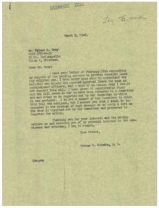 Support for Enlisted Men&#39;s Terminal Leave Bill, 1946-03-09
