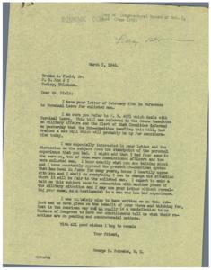 Injustice of Terminal Leave: A Call for Equality, 1946-03-05