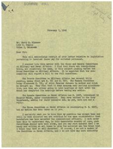 Support for Enlisted Personnel Terminal Leave Pay, 1946-01-24
