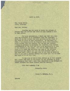 Title: Urgent Plea for the Release of Fathers from Service, 1946-04-01