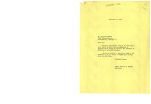 Concerning H.R. 4376: A Letter Exchange, 1945-12-07