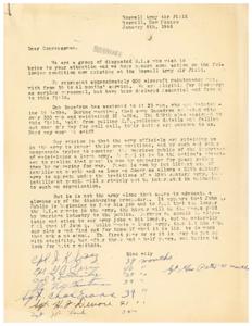 Title: Discontent Among G.I.s at Roswell Army Air Field, 1945-01-01 - 1946-12-31