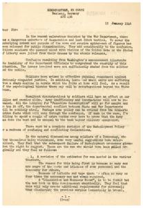 Soldiers Speak Out: A Call for Action, 1945-01-01 - 1946-12-31