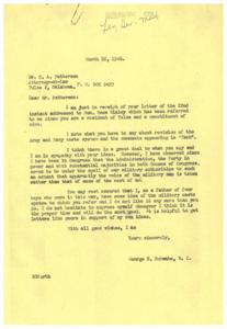 Reform of the Army and Navy Caste System: A Call to Action, 1946-03-22