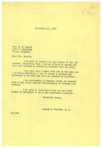 Supporting Our Troops: A Wife&#39;s Plea for Action, 1945-09-11