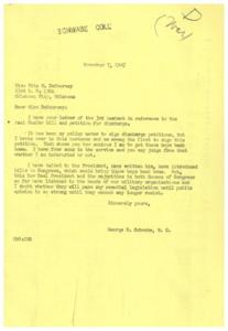 Petition for Discharge: A Call for Action, 1945-11-03