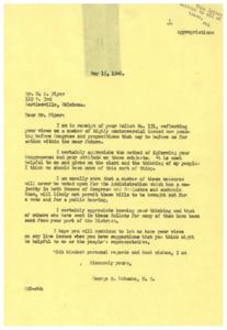 Title: Public Opinion and Congressional Action: Correspondence on Controversial Issues in 1946, 1946-05-15