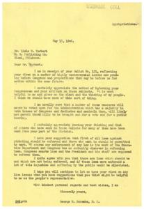 Title: Constituent Correspondence: Schwabe Coll Appropriations, May 18, 1946, 1946-05-18